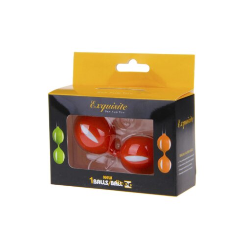 Приємні інтимні кульки з внутрішньою механічною вібрацією EXQUISITE
