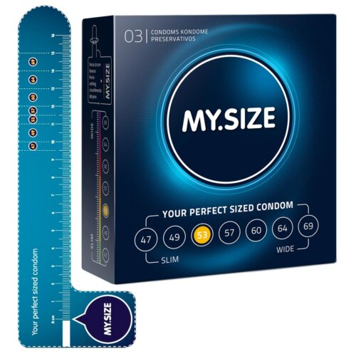 Презервативы под Ваш размер MY.SIZE 53