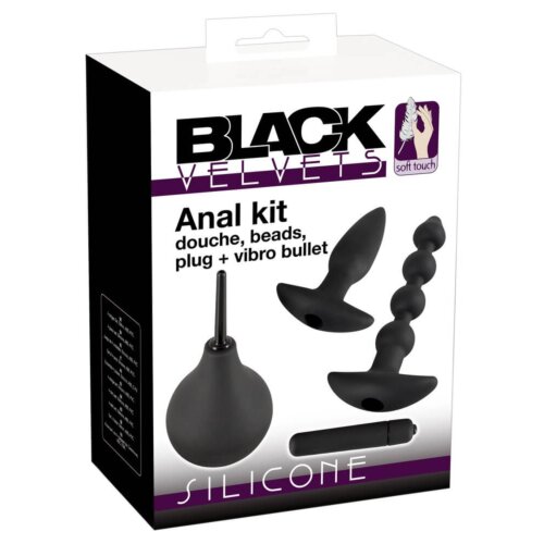 Набір анальних секс-іграшок Black