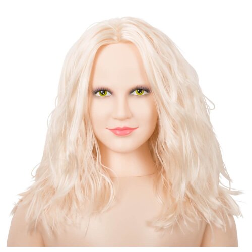 Надувна лялька з 3D обличчям Люсі