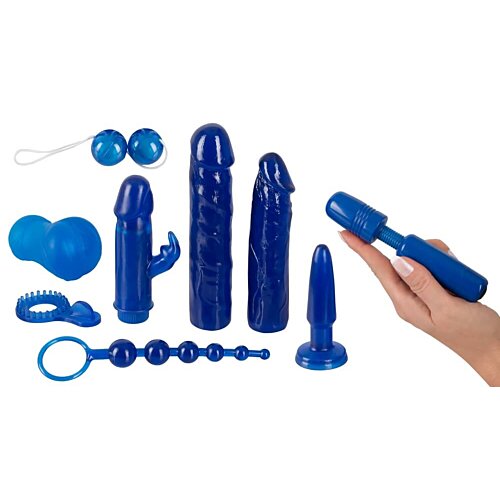 Набір синіх секс-іграшок для кожного