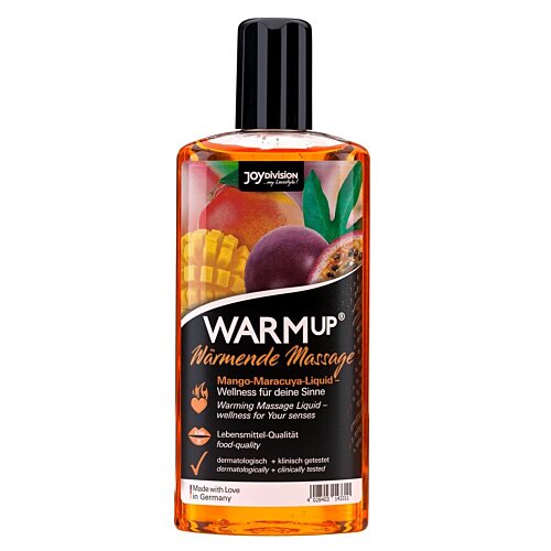 Масажне масло WARMup манго-маракуя від Joydivision
