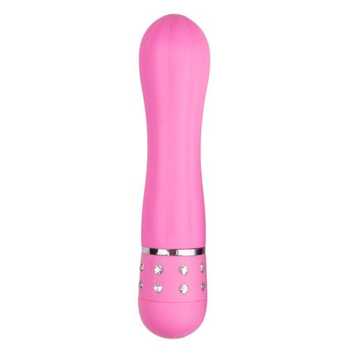 Вібратор Love Diamond Vibrator рожевий, 11 см