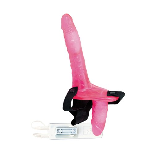 Подвійний Страпон жіночий з поясом JOYRIDE DUO, PINK