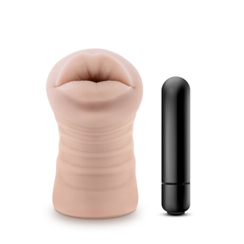 Мастурбатор з вібро M FOR MEN ANGIE VANILLA