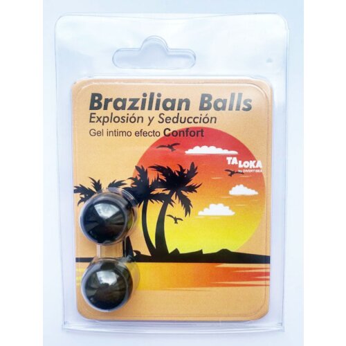 Дві кульки для збуджуючого масажу Brazilian Balls