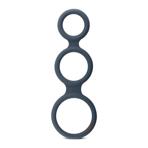 Потрійне силіконове кільце Boners для пеніса Triple Ring