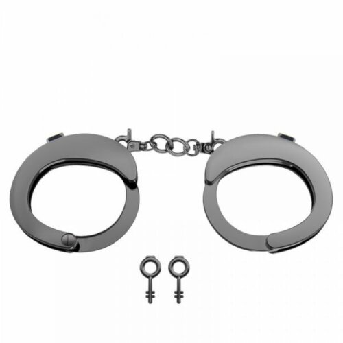 Наручники Розбірні Premium Metal Romfun, Black