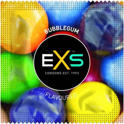 Презерватив для орального сексу з ароматом жувальної гумки EXS Bubblegum 1шт