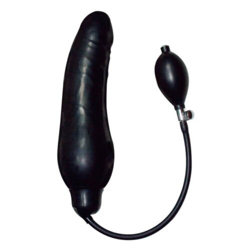 Фалоімітатор з накачуванням реалістичний You2Toys чорний, 23 х 4 см