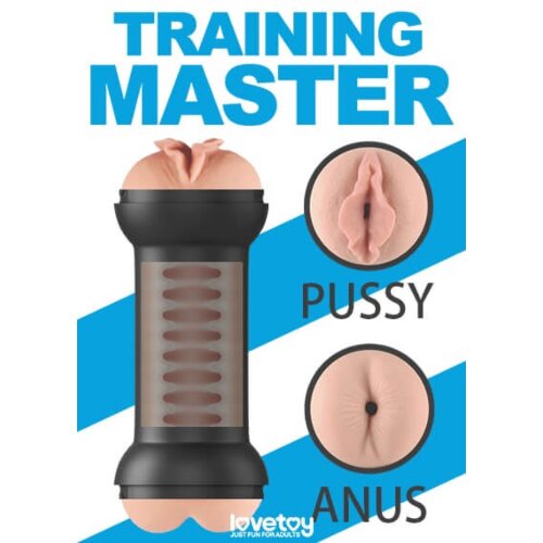 Мастурбатор для чоловіків анус+вагіна Master 