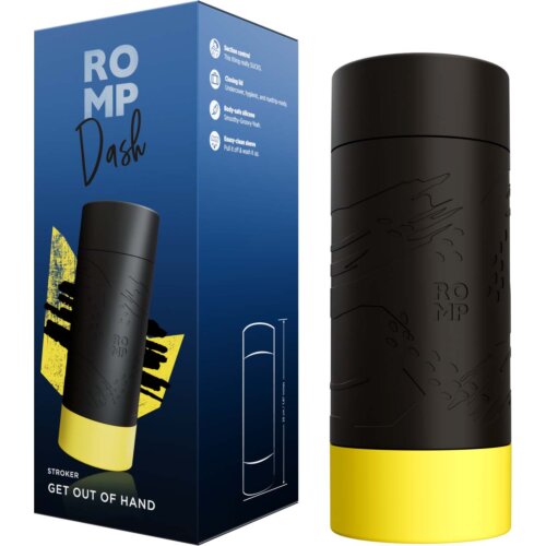 Мастурбатор Анус у колбі Romp Dash з ефектом всмоктування