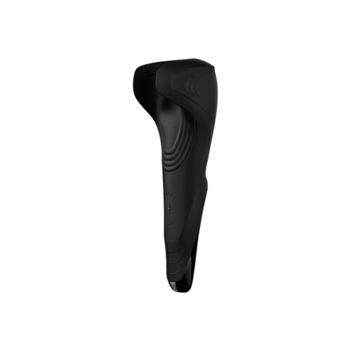 Ергономічний мастурбатор для чоловіків із вібрацією Satisfyer Men Wand, чорний