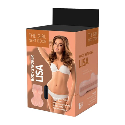 Мастурбатор вагіна з вібрацією Dream Toys THE GIRL NEXT DOOR LISA