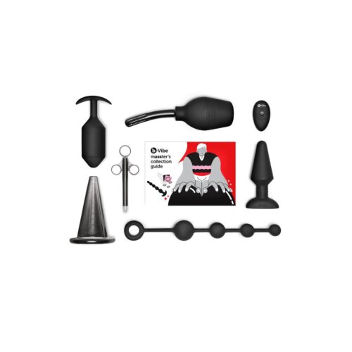 Набір анальних іграшок 10 предметів B-Vibe MASSTER'S DEGREE SET