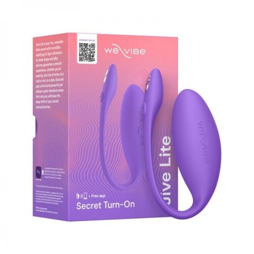 Смарт-вібратор для пар We-Vibe Jive Lite, фіолетовий