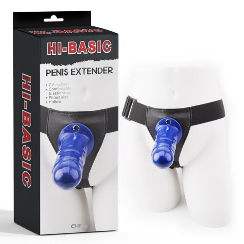Страпон-фаллопротез Chisa Hi-Basic Vibrating Flesh Strap on Harn з вібрацією