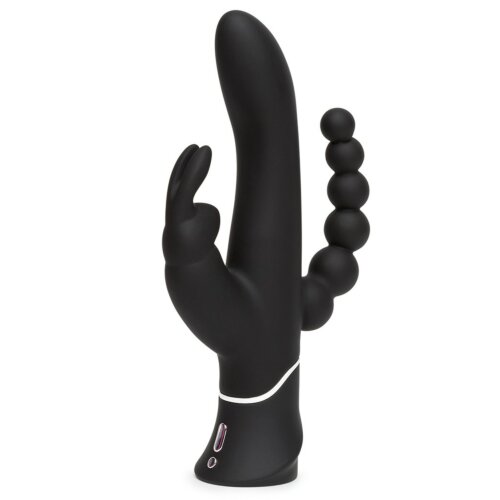 Потрійний вібратор Happy Rabbit Triple Curve Rechargeable Rabbit Vibrator