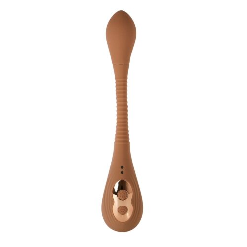 Вакуумний стимулятор для клітор Sweet Em Velvet Lure коричневий USB