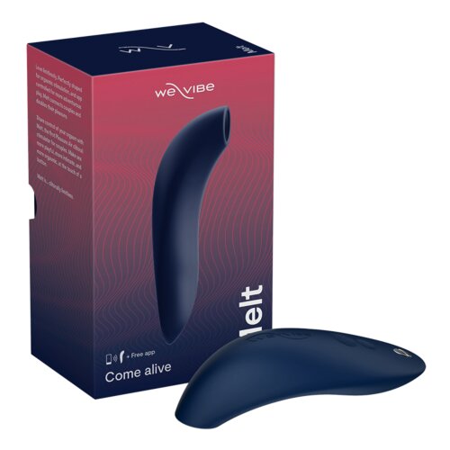 Вакуумний вібратор для пар We-Vibe MELT Blue