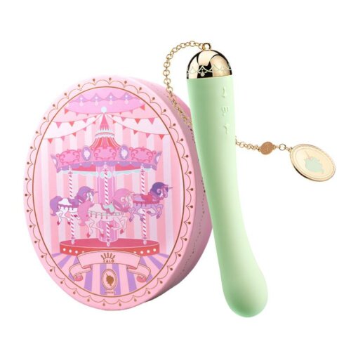 Вібратор для точки G з підключенням до телефону ZALO Momoko Melon Green