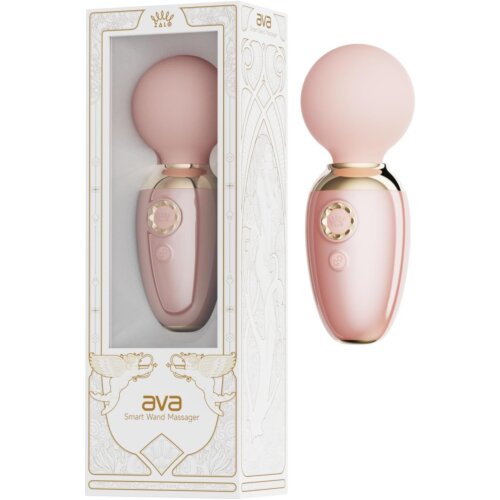 Вібратор мікрофон Zalo AVA зі смарт управлінням, ніжно-рожевий