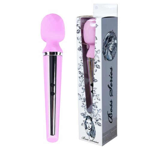 Вібро-мікрофон Massager Genius USB Розовий 10 Function