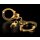 Секс наручники з металу золотистого кольору Fetish