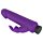 Фіолетовий вібратор-кролик з USB-зарядкою Rabby