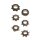 Набір кілець MENZSTUFF 6PC STRECHEABLE RING SET