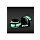 Наручники, світяться у темряві NS Novelties GLO BONDAGE WRIST CUFF GREEN
