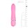 Вібратор ребристий Love Diamond Vibrator рожевий, 11.4 см