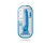 Фалоімітатор з подвійною щільністю NEO 7.5 INCH COCK W. BALLS BLUE