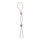 Кільце ерекційне 7 " Silicon Cock Ring with 2 beads, LAVENDER