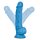 Фалоімітатор з подвійною щільністю NEO 7.5 INCH COCK W. BALLS BLUE