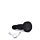 Анальний стимулятор із вібрацією Chisa Black Mont Vibrating Smmothie, чорний