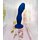 Анальний плаг у формі пеніса Loveshop M синій 16*3.5 см