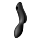 Подвійний вібратор із вакуумною стимуляцією SATISFYER CURVY TRINITY 2 чорний