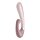 Подвійний смарт вібратор з функцією нагріву Satisfyer Heat Wave Connect App Mauve ніжно-рожевий