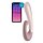 Подвійний смарт вібратор з функцією нагріву Satisfyer Heat Wave Connect App Mauve ніжно-рожевий