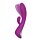 Подвійний вібратор Dream Toys VIBES OF LOVE ROCKING BUNNY PURPLE