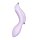 Подвійний вібратор з вакуумною стимуляцією Satisfyer Curvy Trinity 2 бузковий