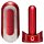 Ексклюзивний набір Мастурбатор з нагріванням FLIP 0(ZERO) RED & WARMER SET