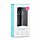 Вібратор Love Diamond Vibrator чорний, оздоблений стразами, 11.4 см.