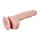 Фалоімітатор реалістичний з мошонкою Chisa T-skin ReaL Carnal Pleasure на присосці, тілесний