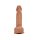 Фалоімітатор реалістичний із мошонкою Chisa T-skin Real Dick Beats тілесний, 18 см.