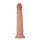 Фалоімітатор подвійної густини на присосці ToyJoy Deluxe Dual 17,5 см, тілесний