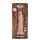 Фалоімітатор подвійної густини на присосці ToyJoy Deluxe Dual 17,5 см, тілесний