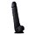 Фалоімітатор гігантський реалістичний Dreamtoys Real Love на присосці з мошонкою, чорний