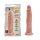 Фалоімітатор на присосці з хребтом Chisa T-skin ReaL Lascivious Dildo, бежевий